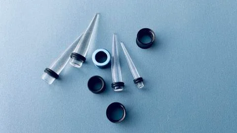 Ear Tunnels Stock Photos