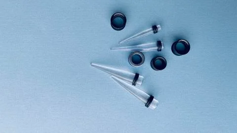 Ear Tunnels Stock Photos
