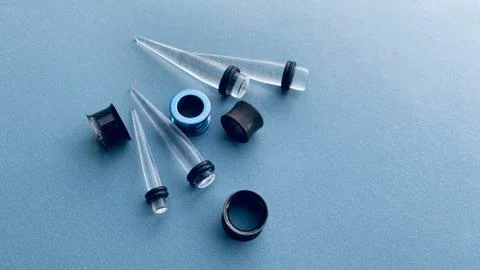 Ear Tunnels Stock Photos