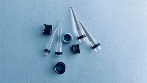 Ear Tunnels Stock Photos
