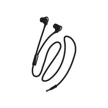 Earbud icon Stock Illustration