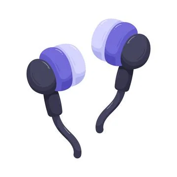 Earbud Stock Illustration