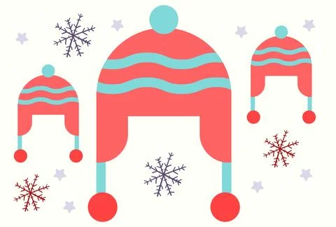 Earflaps Concept Illustration Stock Illustration