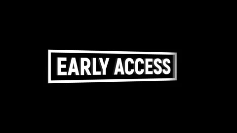 Early access 3d text word animation with vertically rotating motion video Stock Footage 313832188