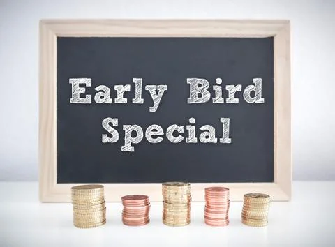 Early bird special Stock Photos
