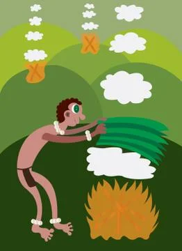 Early communications 1 Stock Illustration