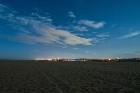 Early Dawn Beach Stock Photos