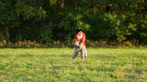 Early Fall on the Man Carries Drunk Santa on His Back Stock Footage 67426110