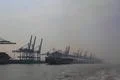 Early morning cargo shipping 1706 Photo
