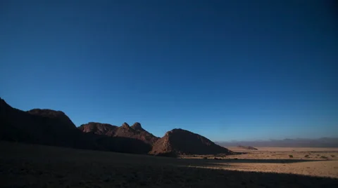 Early morning lights up mountains HD Stock Footage 45341835
