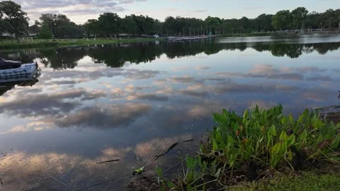 Early Morning at Mount Dora at Grantham Point Stock Footage 309019388