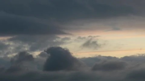 Early Morning Rolling Clouds 스톡 동영상 143563547