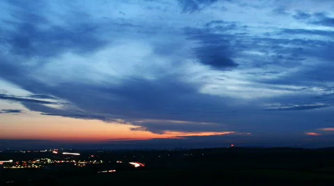 Early morning weather Stock Footage