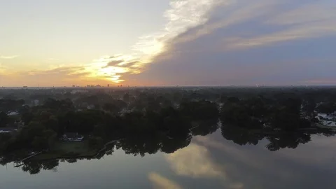 Early October Sunrise Stock Footage 118055714