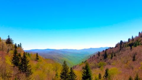 Early Spring Basil's Overlook Stock Photos
