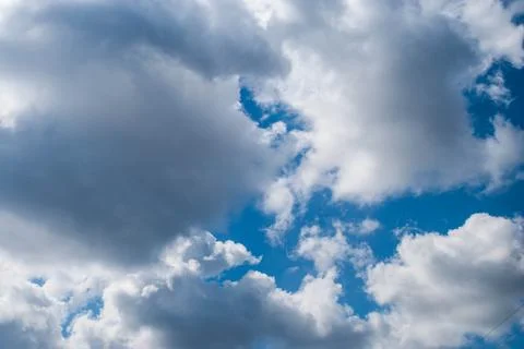 Early spring cloudscape Fotos Stock