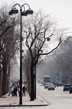 Early spring in paris 写真素材