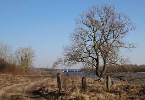 Early spring in Poland Foto stock