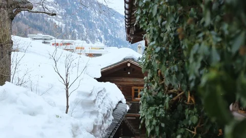 Early spring scenic view Stock Footage 122534032