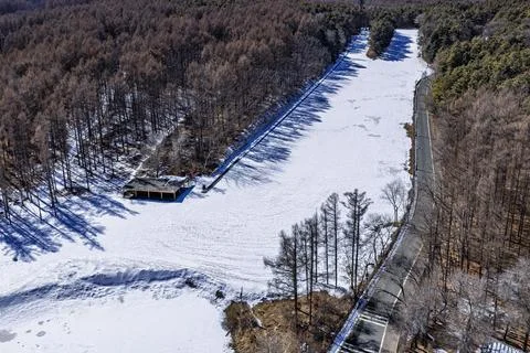 Early Spring Snow Stock Photos
