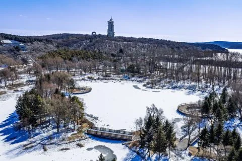 Early Spring Snow Stock Photos