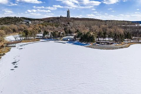 Early Spring Snow Stock Photos