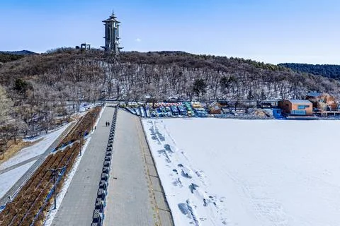 Early Spring Snow Stock-Fotos