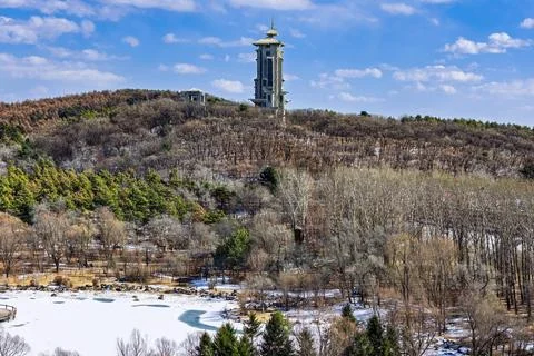 Early Spring Snow Stock Photos