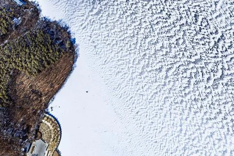 Early Spring Snow Stock Photos