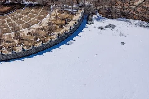 Early Spring Snow Stock Photos