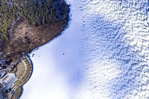 Early Spring Snow Foto stock