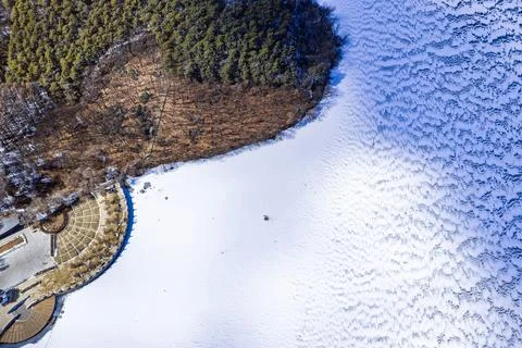 Early Spring Snow Foto stock