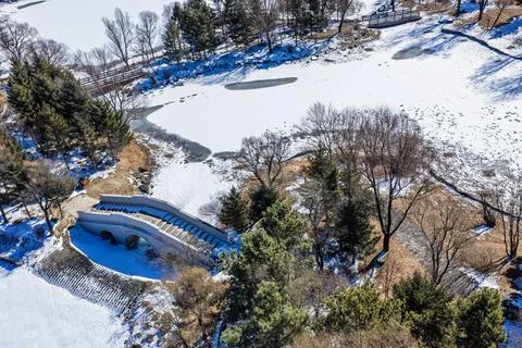 Early Spring Snow Stock Photos