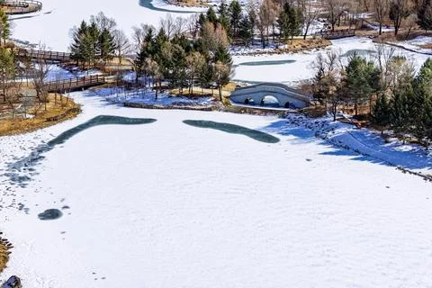 Early Spring Snow Stock Photos