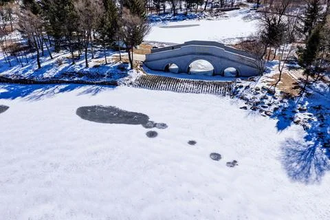 Early Spring Snow Stock-Fotos