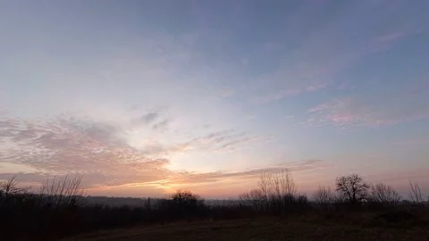 Early Spring Sunrise Stockbeeldmateriaal 195979598