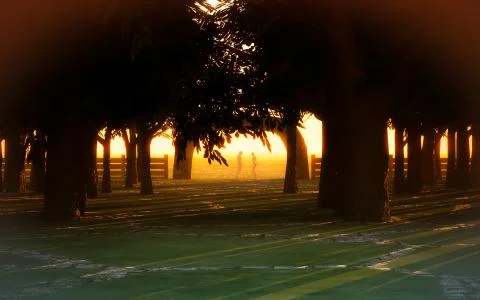 An Early start Stockillustratie