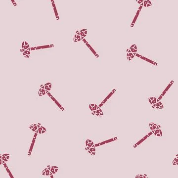 Early stone tools human evolution glyph seamless pattern 스톡 일러스트