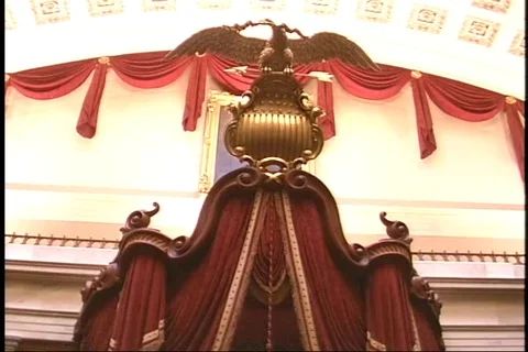 Early US Senate Chambers 1810-1859 Stock-Footage 89927522