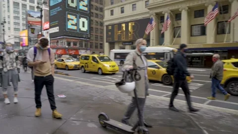 Early voting New York Vídeo Stock 142184204