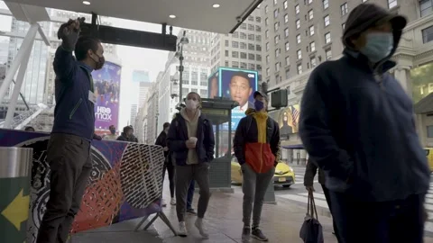 Early Voting New York 動画素材 142184208