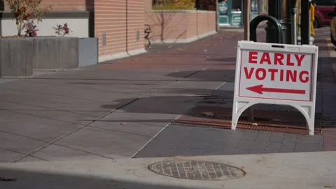 Early Voting Registration 動画素材 132588013