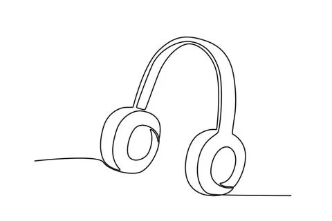 An earmuff warms the ears Stock Illustration