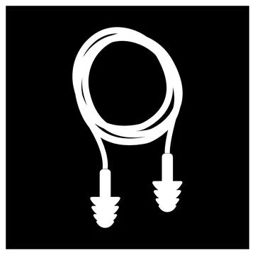 Earmuffs icon design Stock Illustration