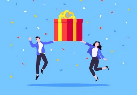 Earn loyalty program points, get online reward and gifts. Stock Illustration