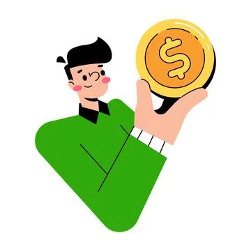 Earn Money Stock Illustration