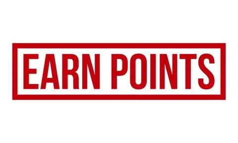 Earn Points Rubber Stamp. Red Best Service Rubber Grunge Stamp Seal Vector .. Illustrazione stock