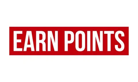 Earn Points Rubber Stamp. Red Best Service Rubber Grunge Stamp Seal Vector .. Illustrazione stock