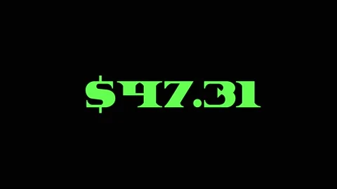 Earning a dollar, increasing profits, 100 dollar animation. Stock Footage 184130928