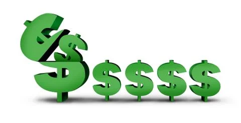Earning Money Stock Illustration